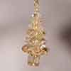 gold christmas tree